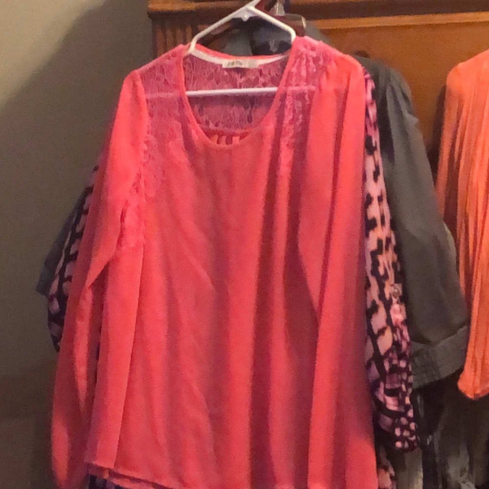 Pink Jolie blouse